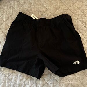 North Face black shorts, 3in inseam